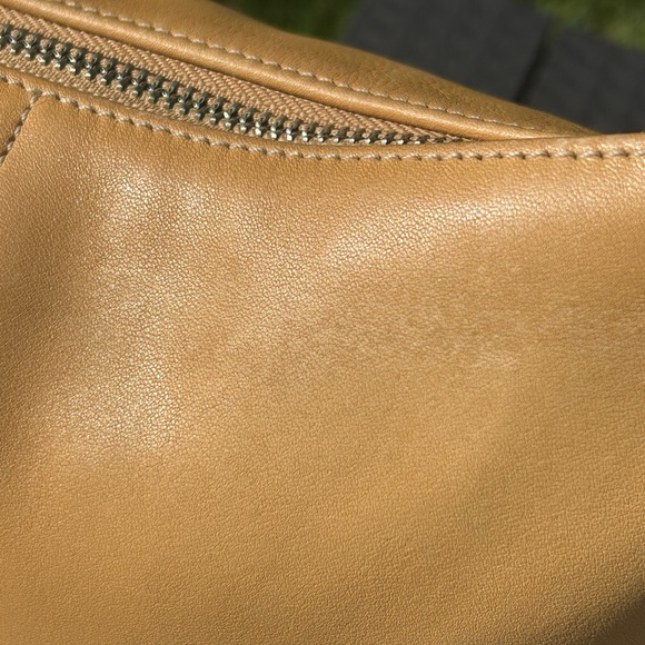 Coach 9326 Legacy Slim Shoulder Crossbody Bag Camel - Picture 8 of 14